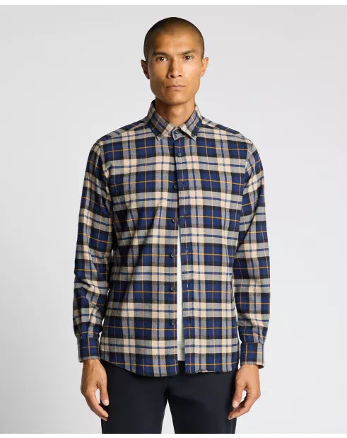 Remus Uomo Oscar Silm Shirt - Olive