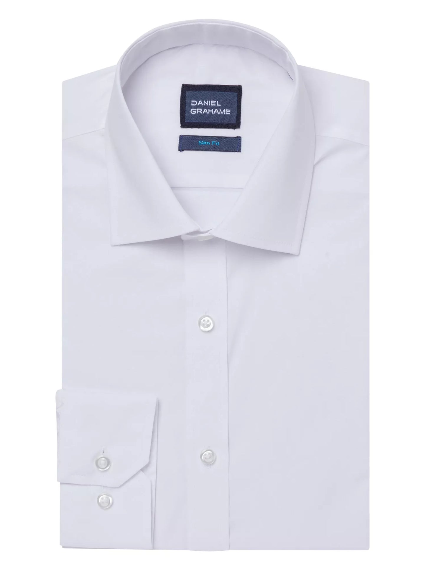 Daniel Grahame Windsor Shirt Slim Fit - White