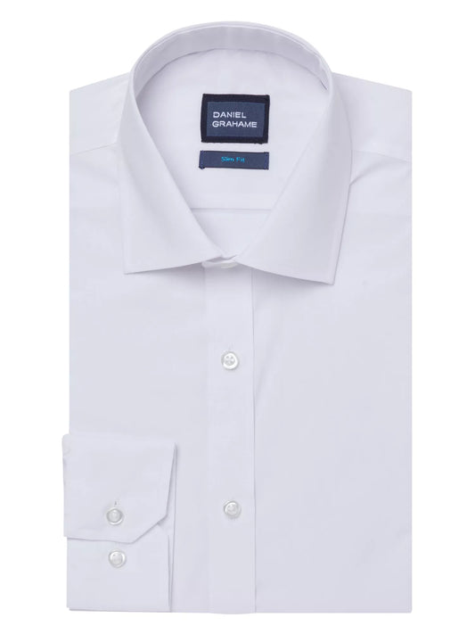 Daniel Grahame Windsor Shirt Slim Fit - White