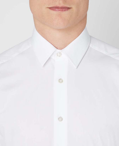 Remus Rome Ashton Plain Shirt - White