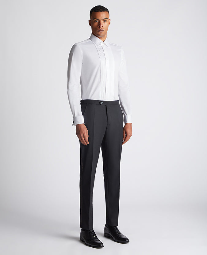 Remus Uomo Aston White Tuxedo Shirt