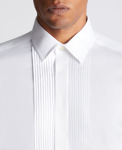 Remus Uomo Aston White Tuxedo Shirt