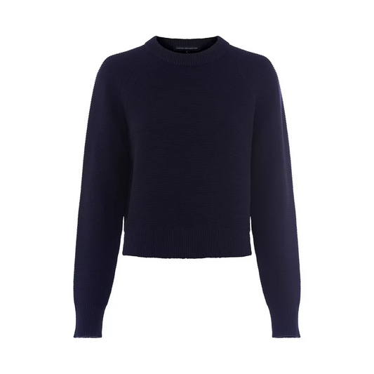 French Connection Lilly Mozart Utility Knit - Blue