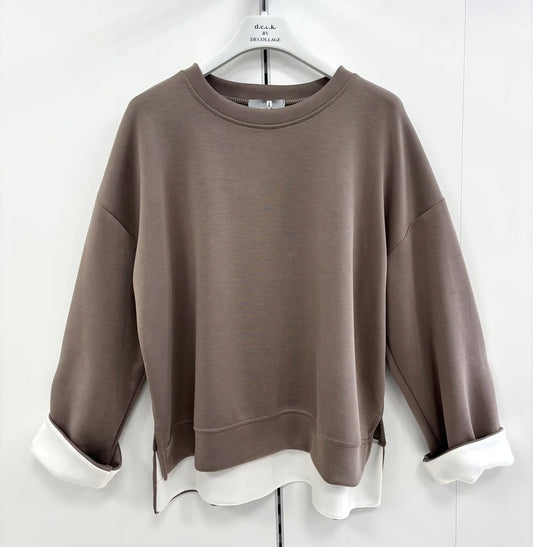 Deck Leisure Top - Taupe