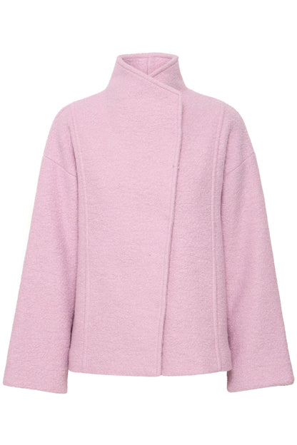ICH IHhstipa Wool Jacket - Pink