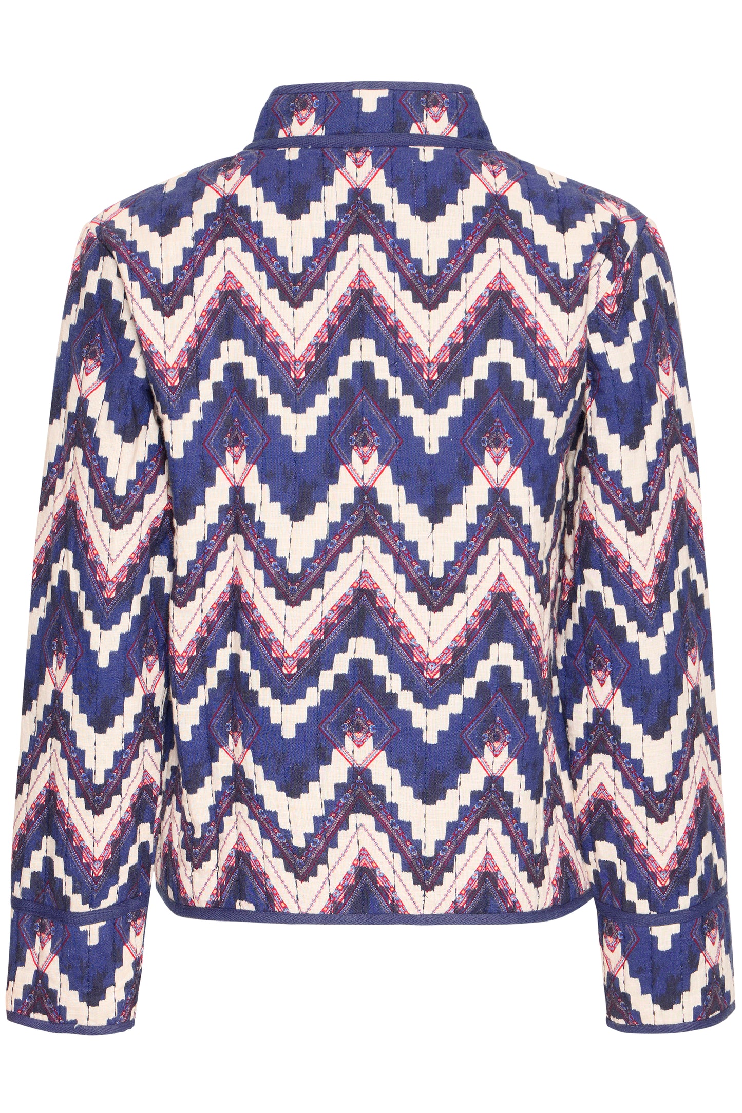 ICHI Fravoni Peg Button Jacket - Graphic