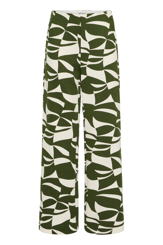 ICHI IHKate Printed Trousers