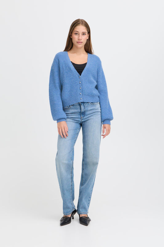 ICHI IHmarin Cardigan - Blue