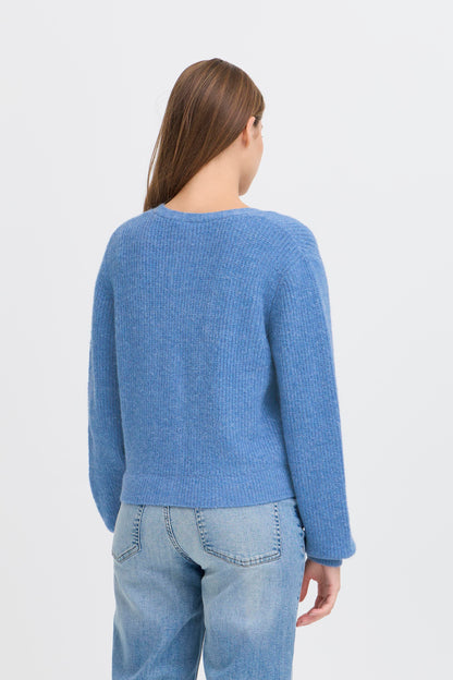 ICHI IHmarin Cardigan - Blue