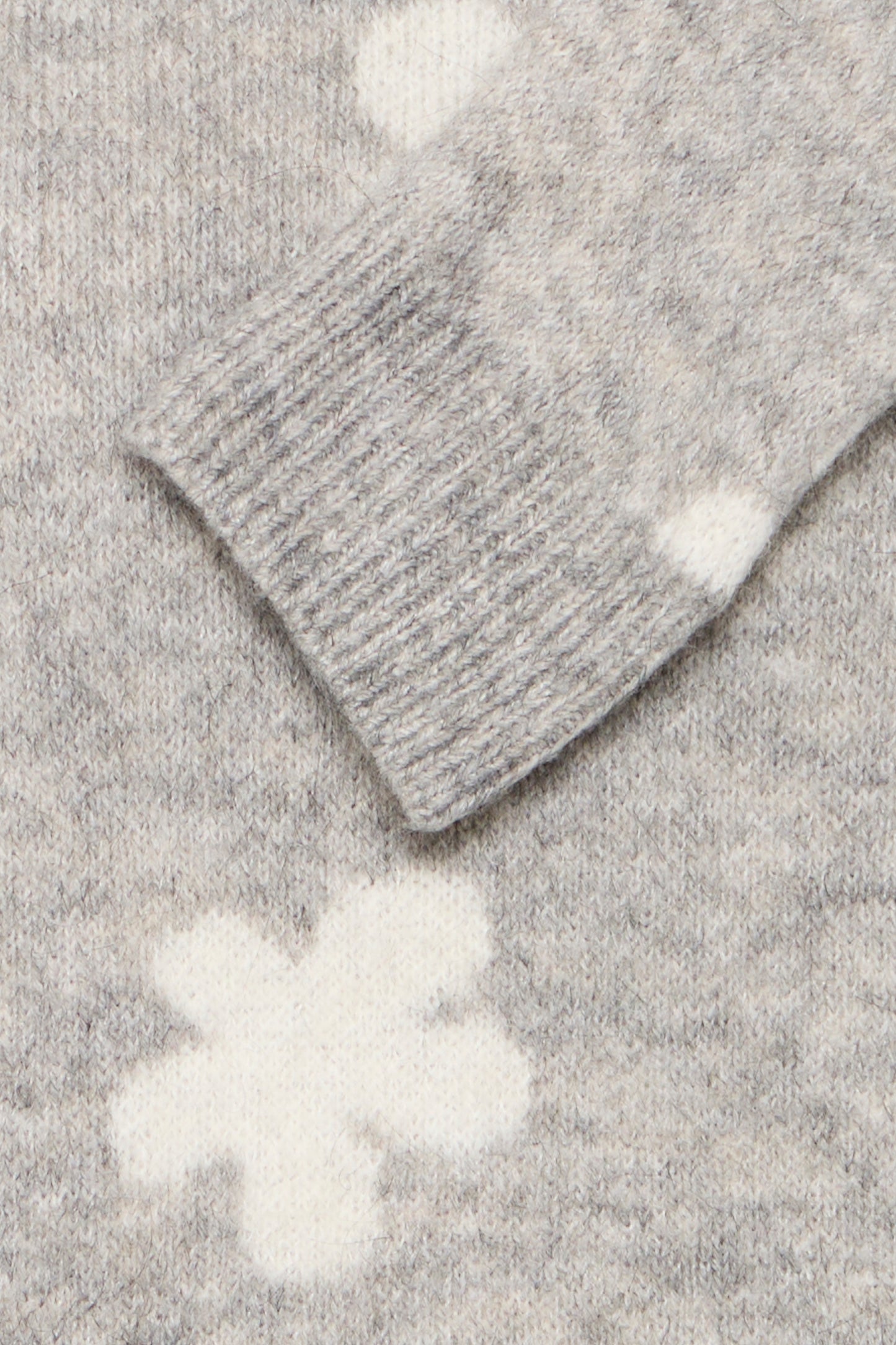 ICHI IHkamara Flower Knit - Grey