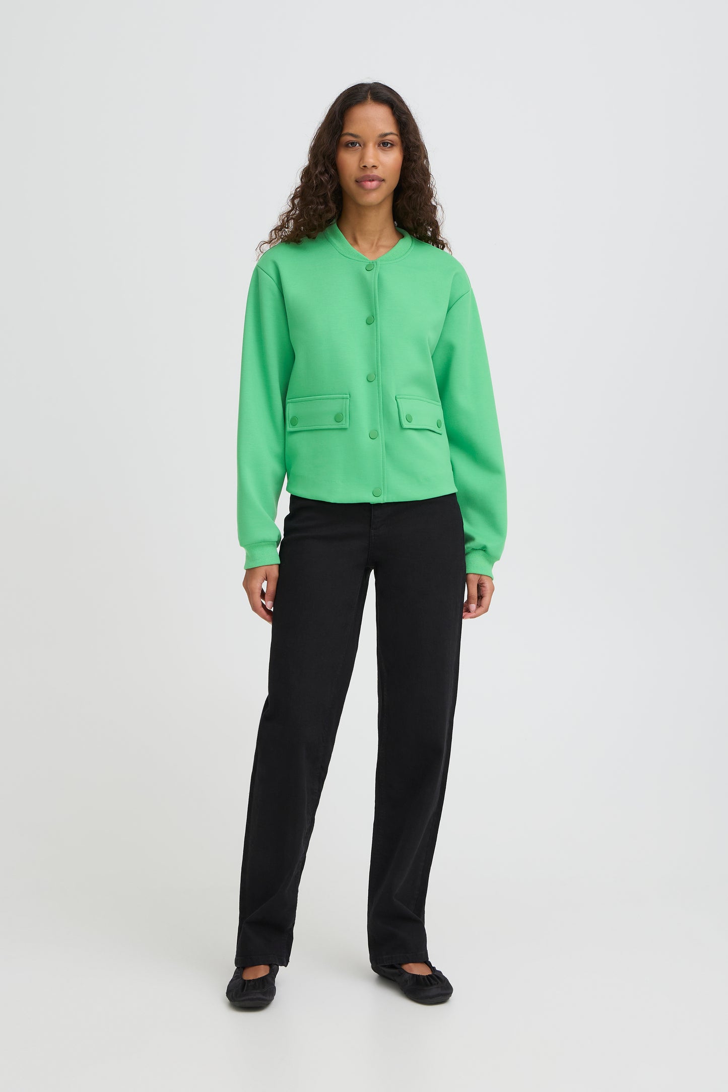 ICHI IHKate Casual Jacket - Green