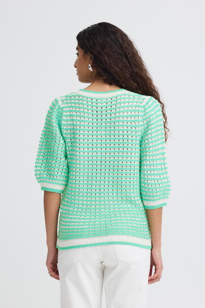 ICHI Ihardina Cardigan - Green