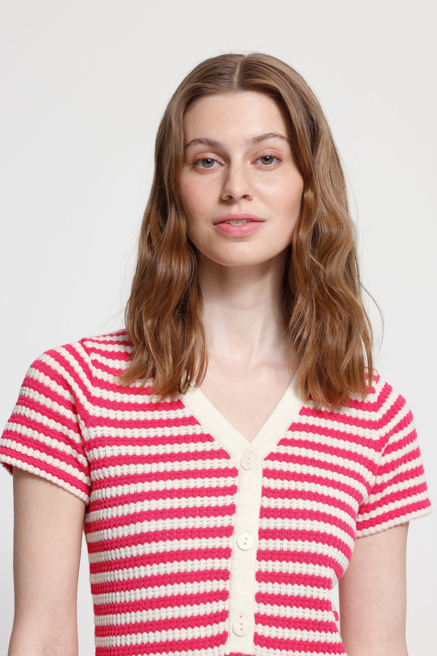 ICHI Ihlorianna Knitted Dress - Pink