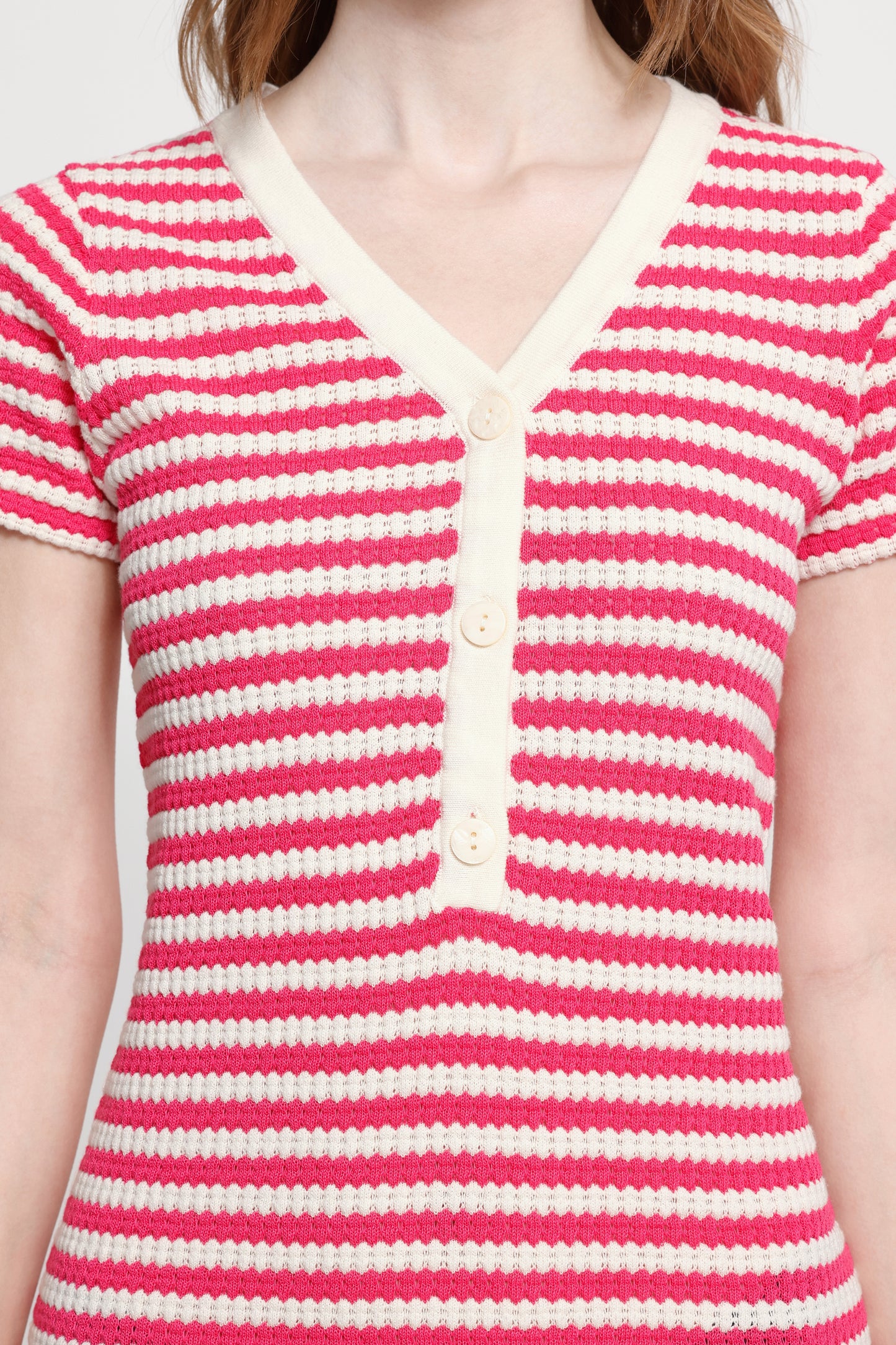 ICHI Ihlorianna Knitted Dress - Pink
