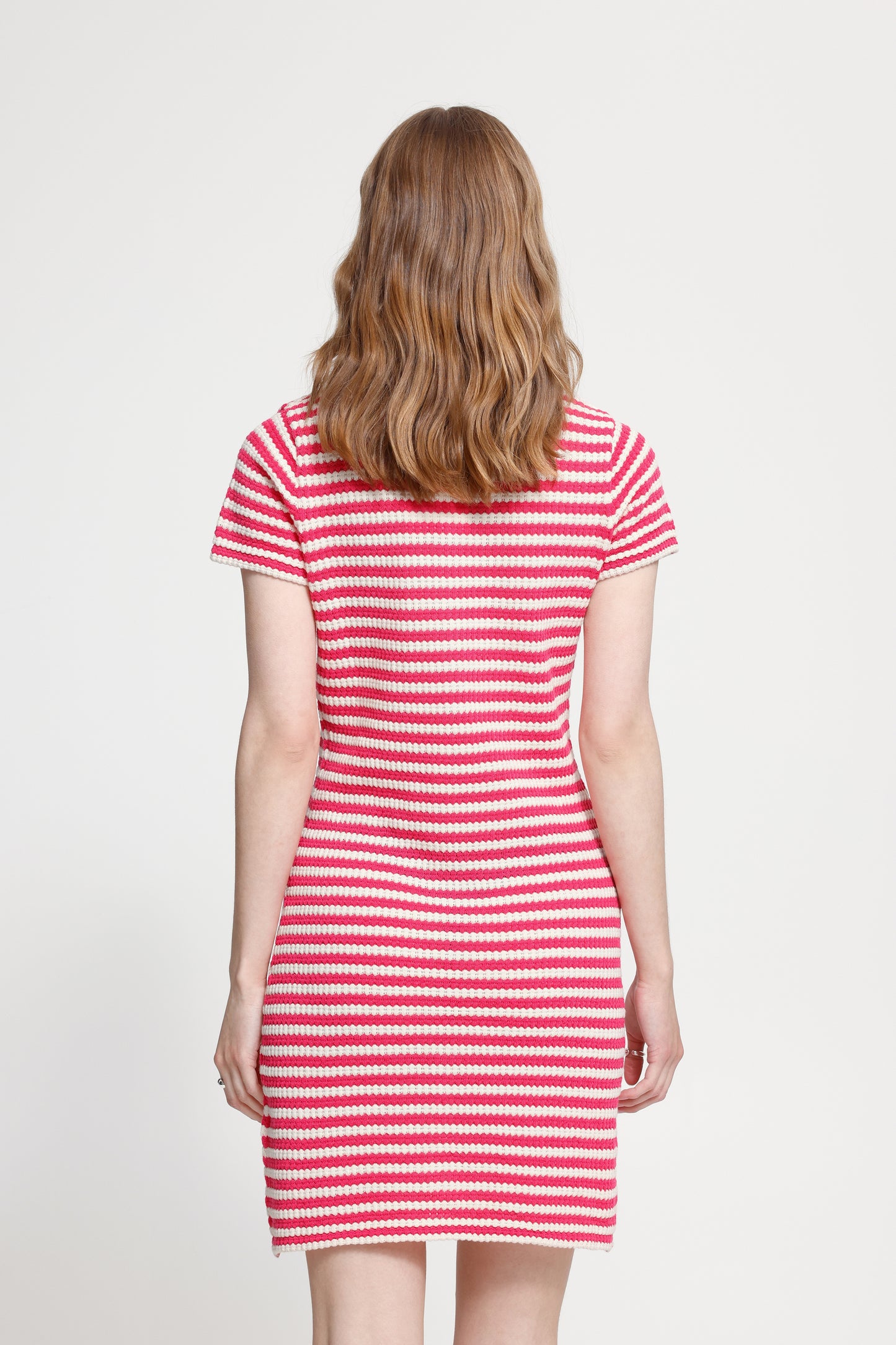 ICHI Ihlorianna Knitted Dress - Pink