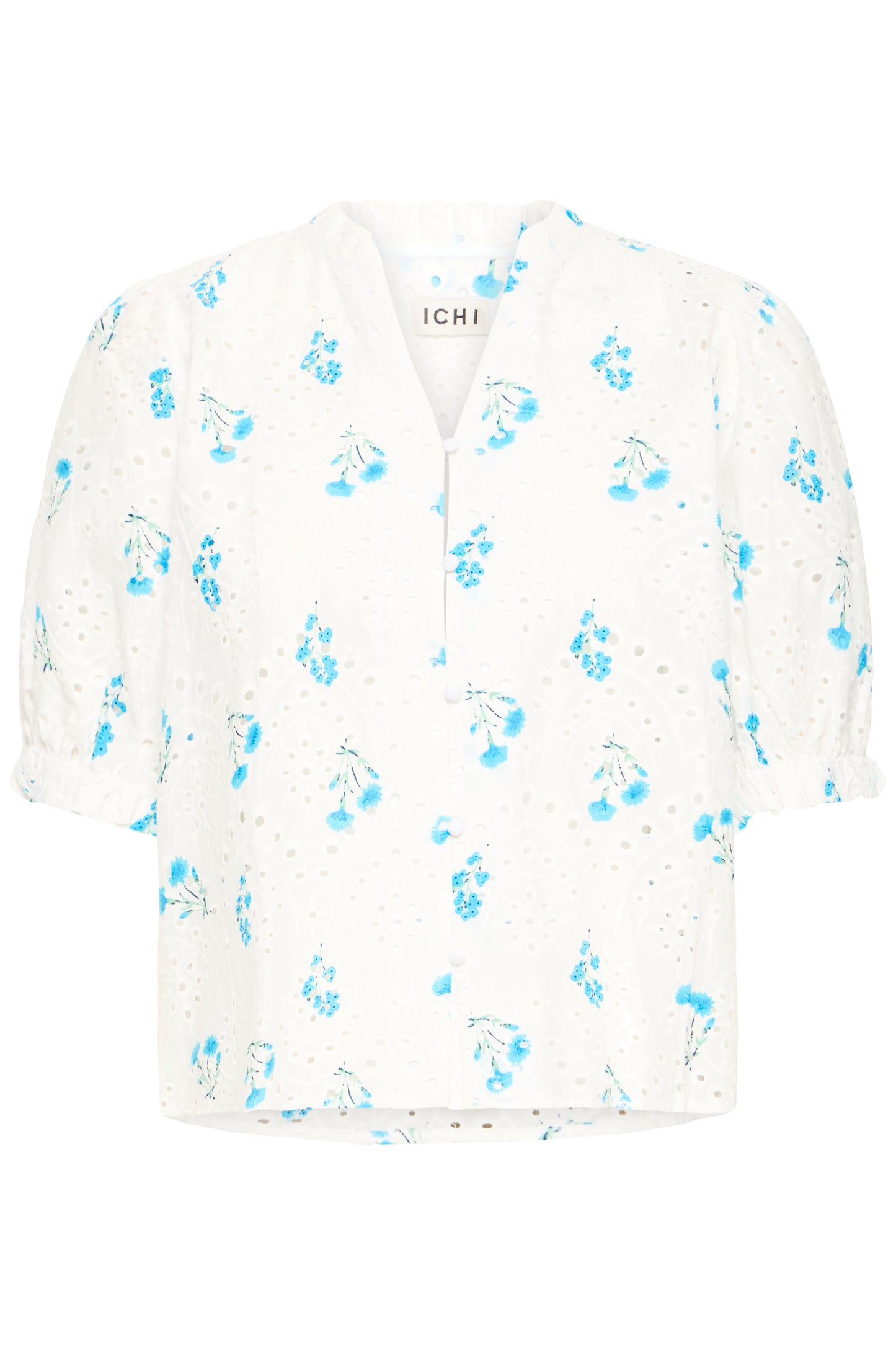 ICHI IHjudite Short Sleeve Blouse -