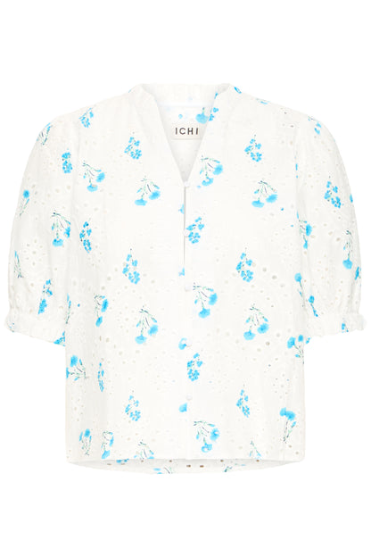 ICHI IHjudite Short Sleeve Blouse -