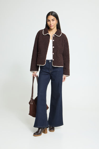 ICHI IHhozia Jacket - Coffee Bean