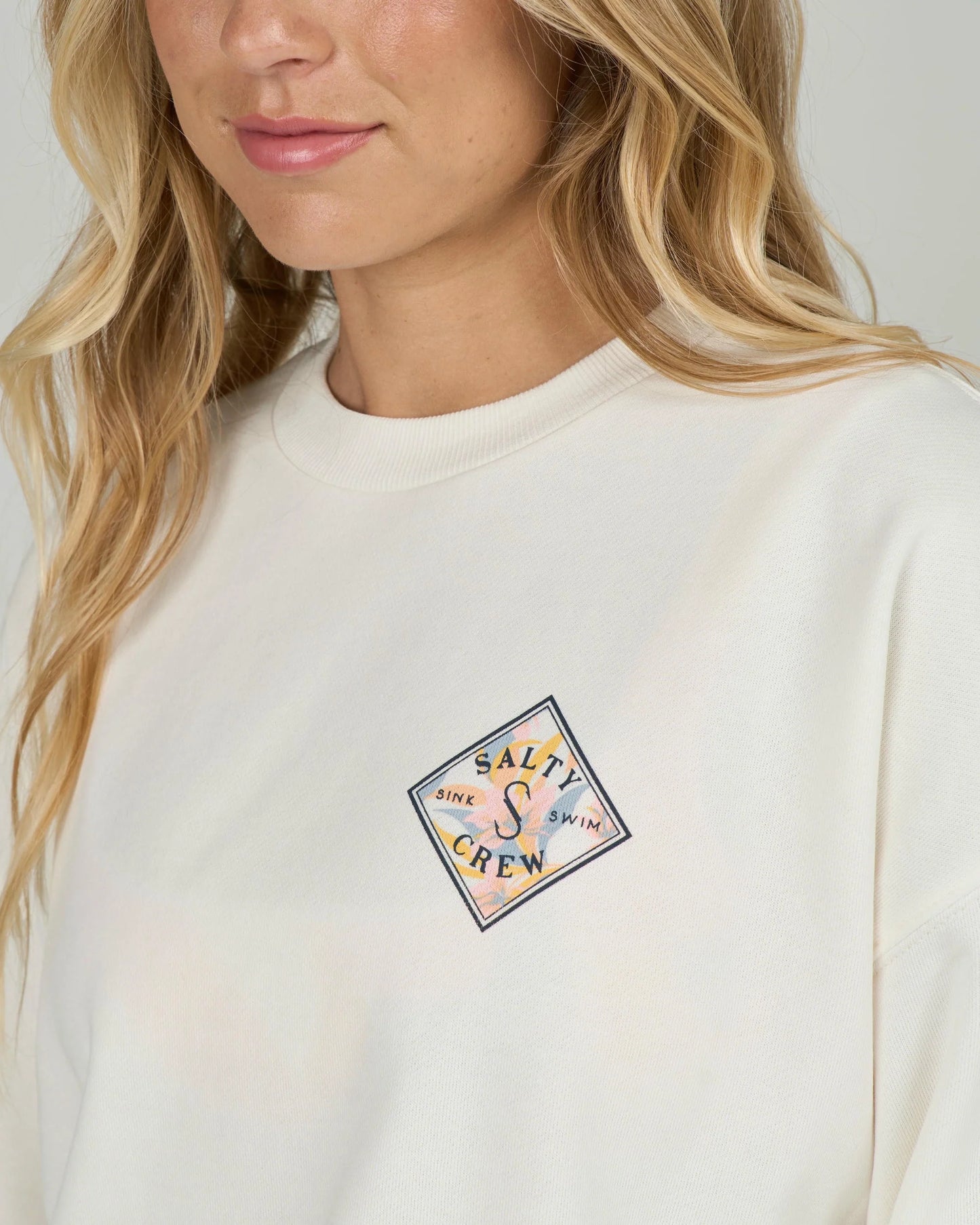 Salty Crew Tippet Crew - Off White