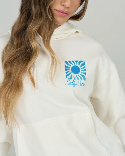 Salty Crew Sunblock Hoodie -  Off White