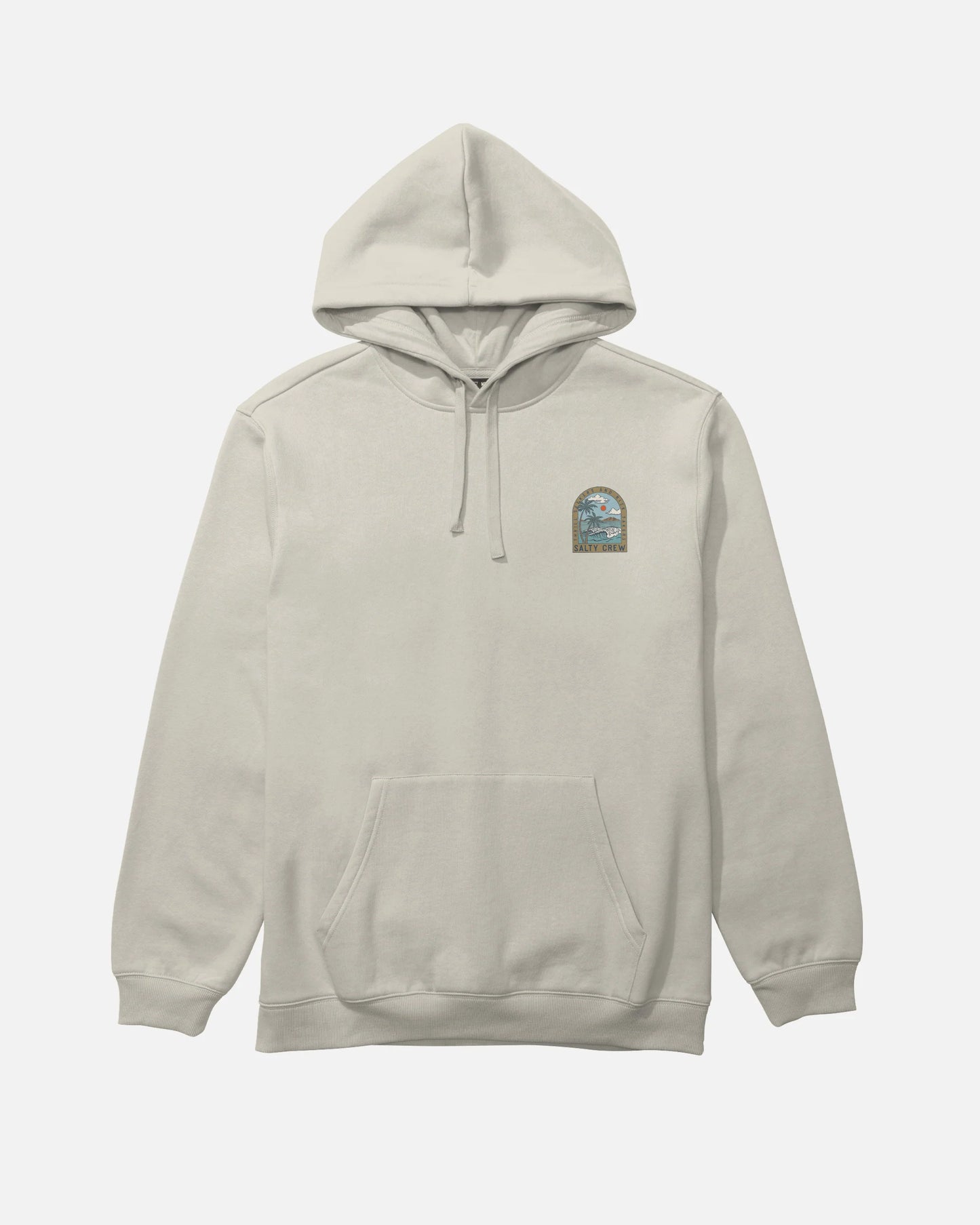 Salty Crew Crafted Pigment Fleece- Moonbeam
