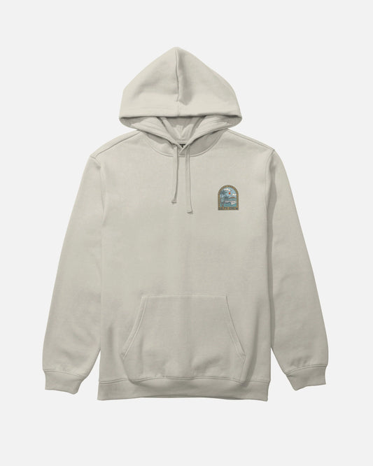Salty Crew Crafted Pigment Fleece- Moonbeam