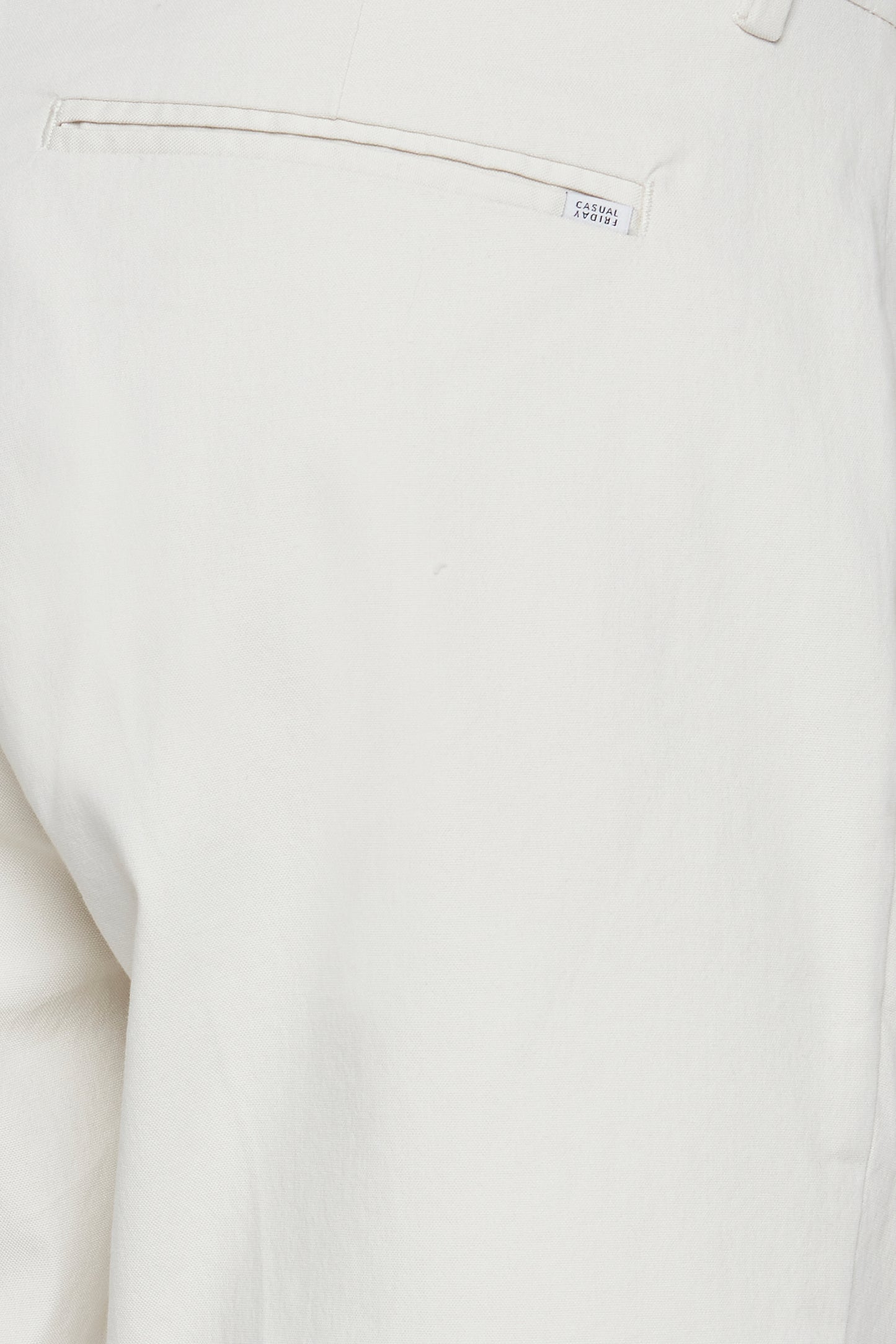 Casual Friday Philip Canvas Pants - Cream