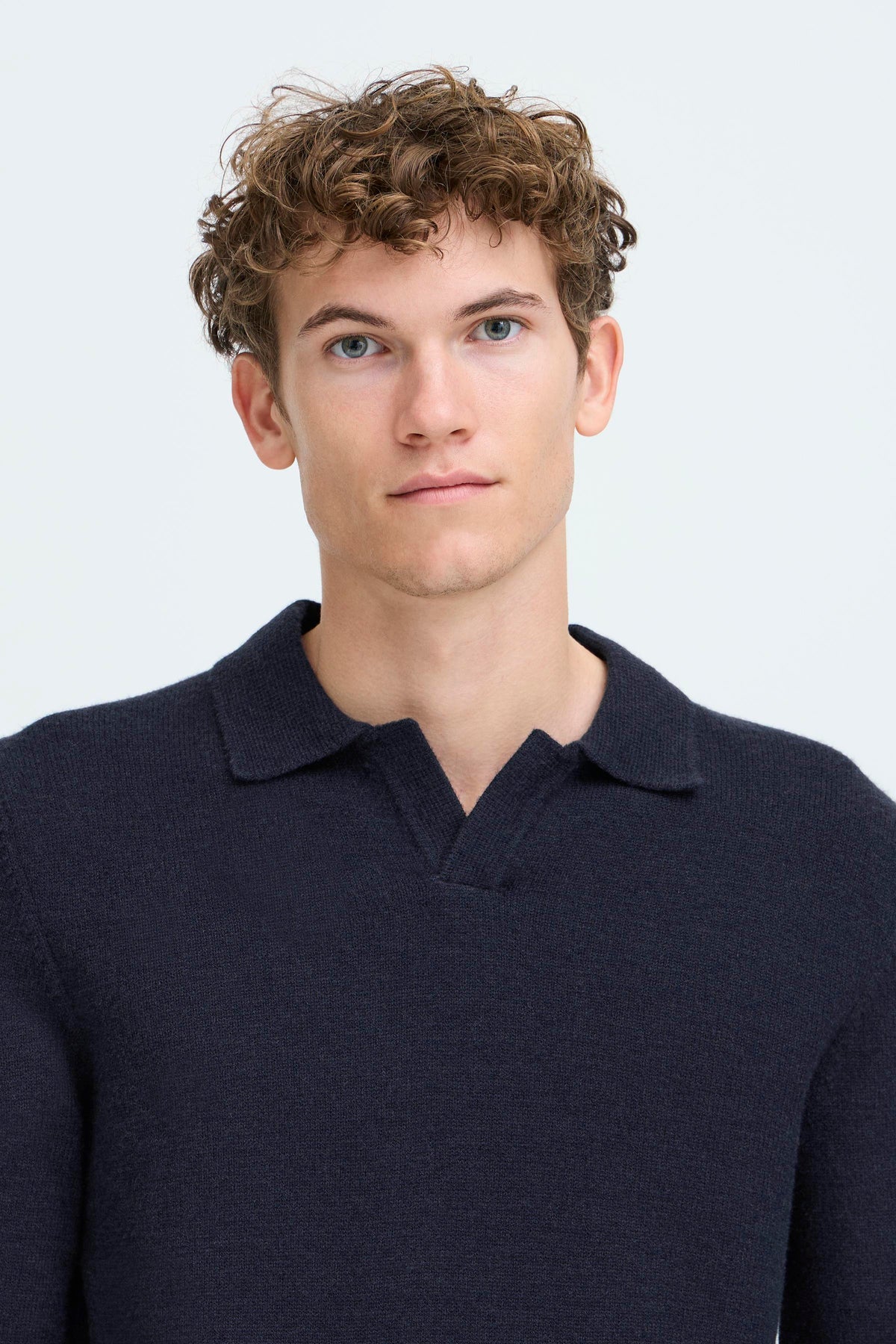 Casual Friday Karl Polo Knit - Navy