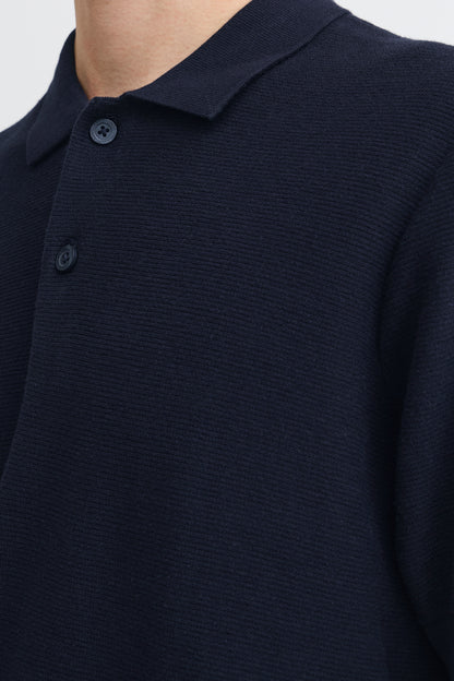 Casual Friday Edward Polo Knit - Navy