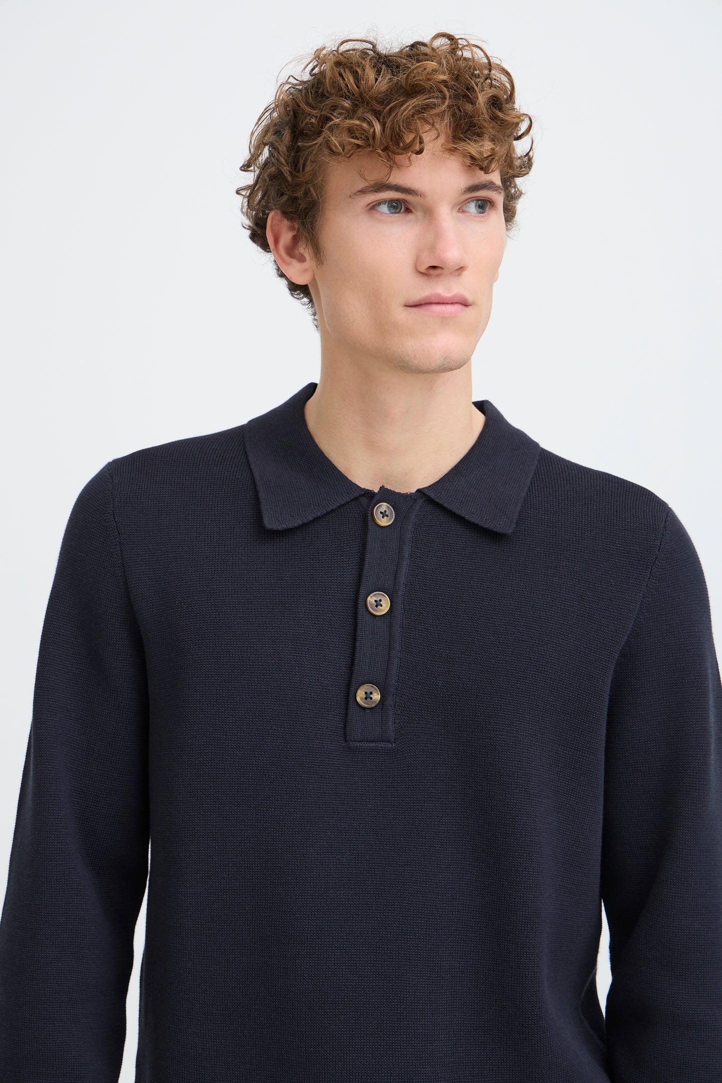Casual Friday Abel Milano Knit - Dark Navy