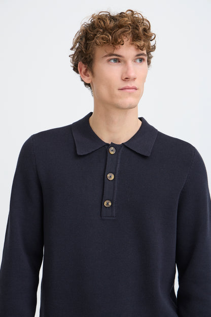 Casual Friday Abel Milano Knit - Dark Navy