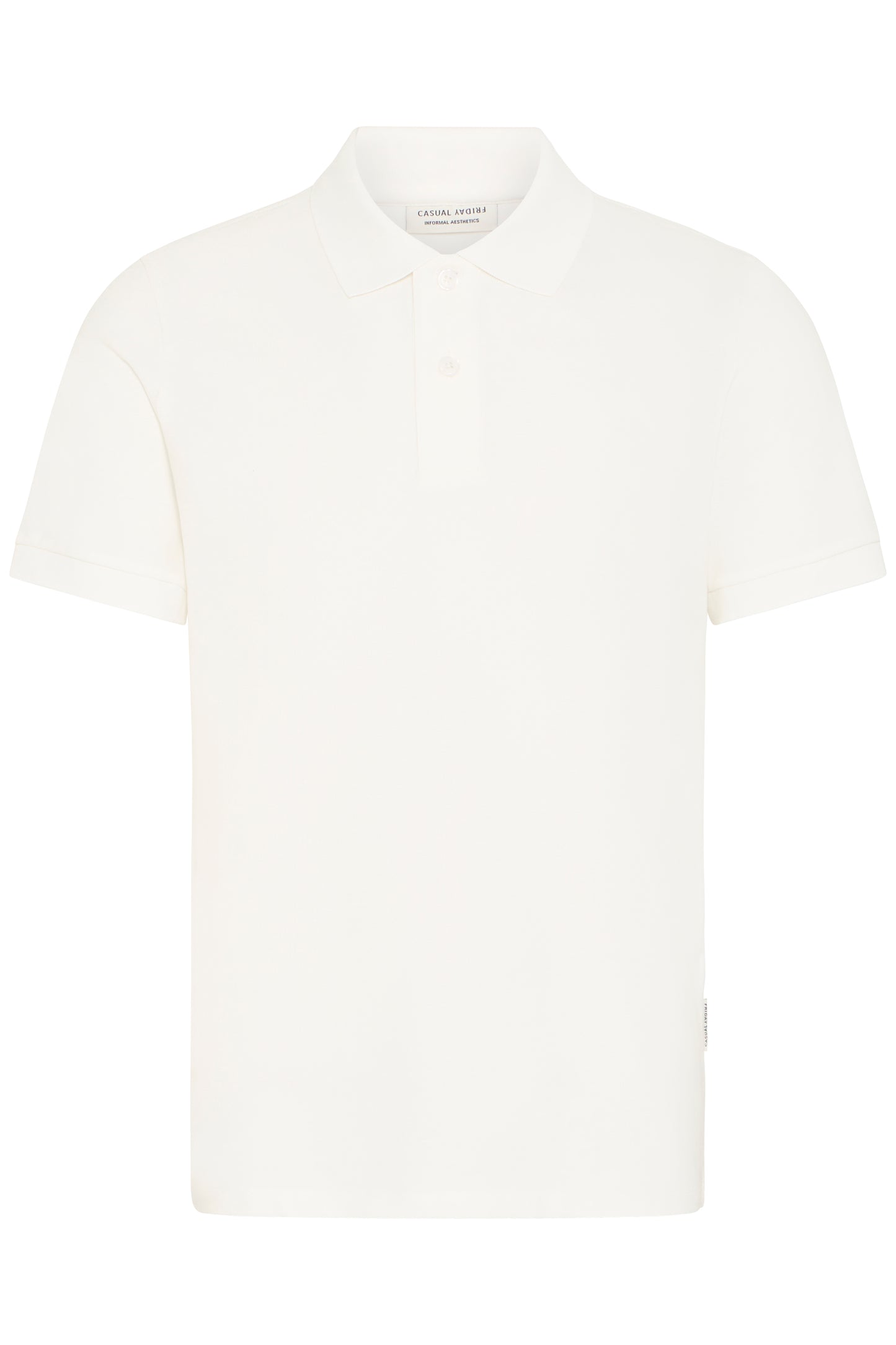 White t-shirt on a white background