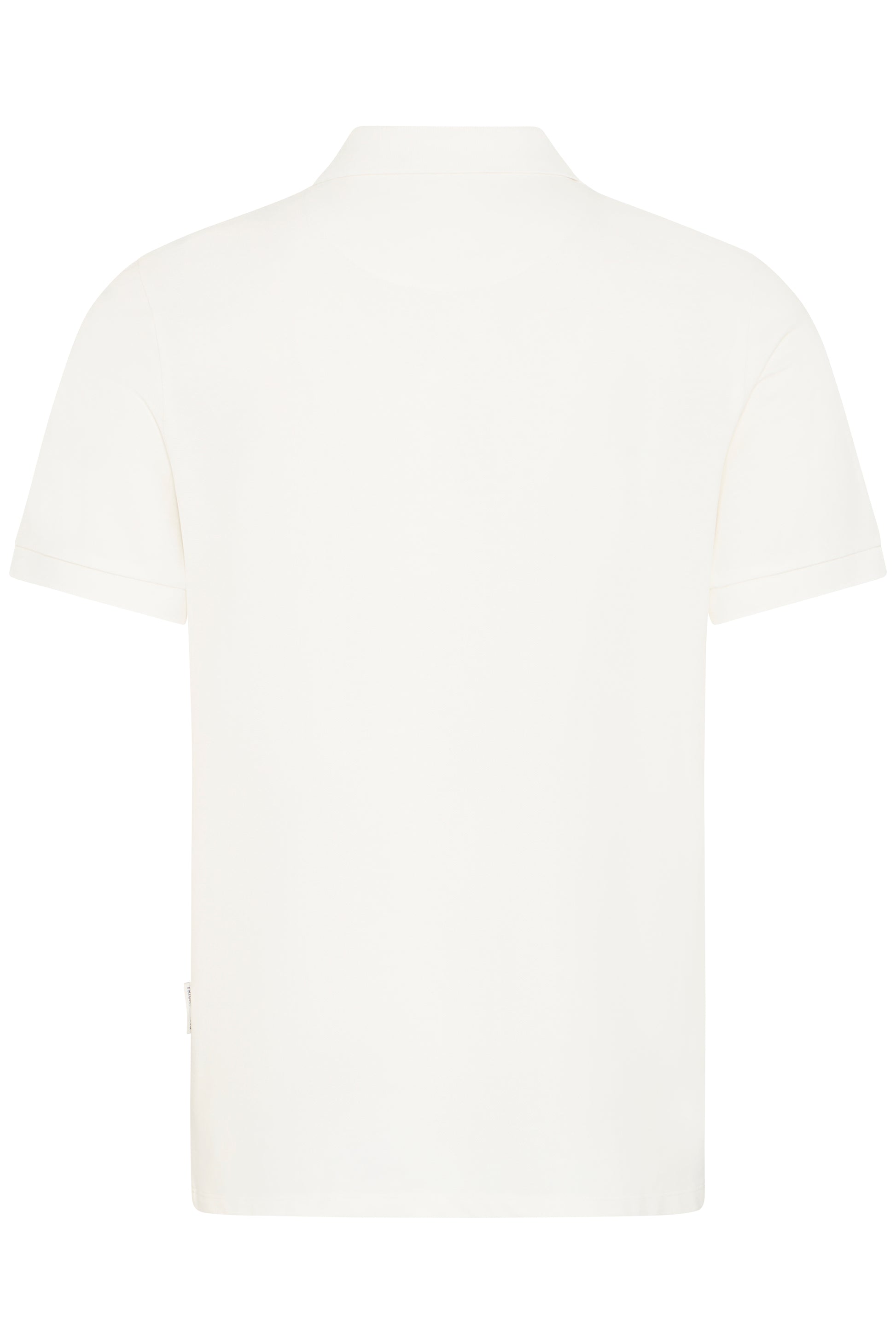 White t-shirt on a white background