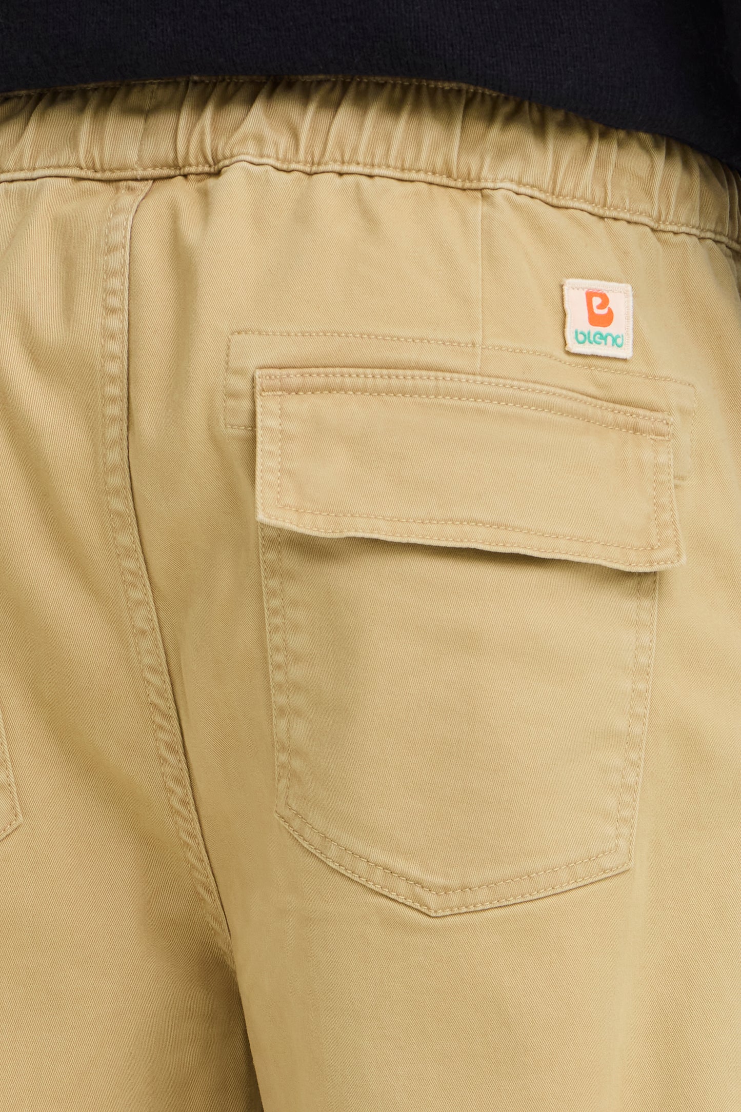 Blend Bhsun Malvin Loose Twill Trousers - Beige