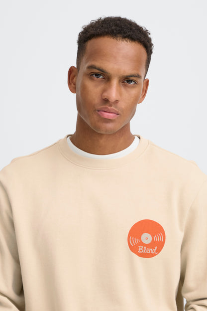 Blend Bhsun After Sweatshirt - Beige
