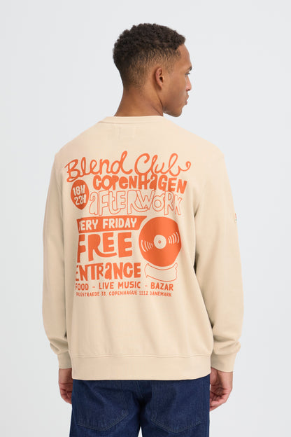 Blend Bhsun After Sweatshirt - Beige