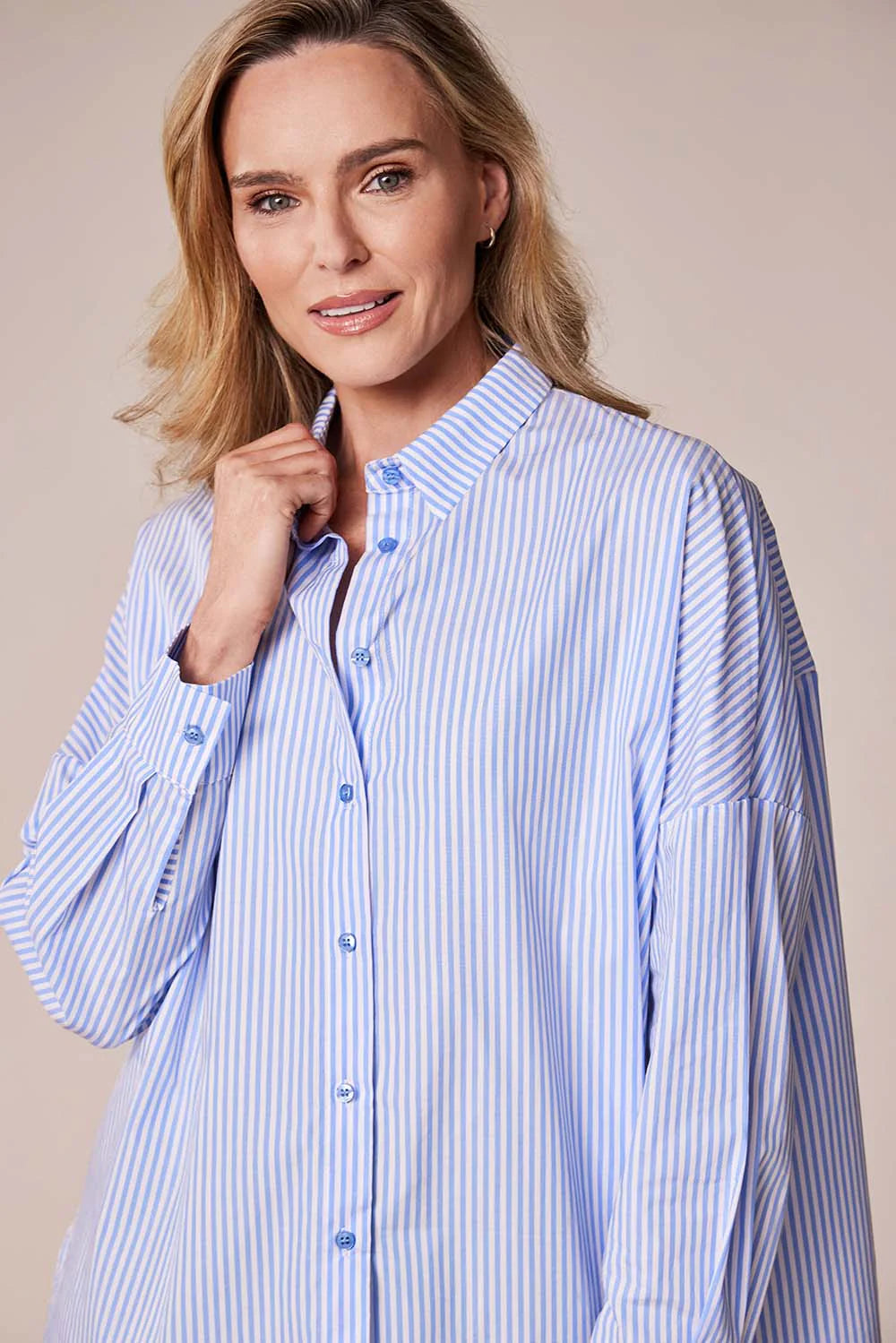 Deck Striped Shirt - Blue