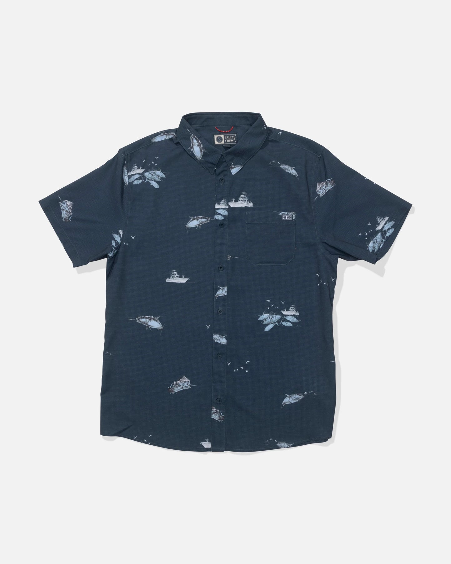 Salty Crew Breezer Shirt- Midnight Navy