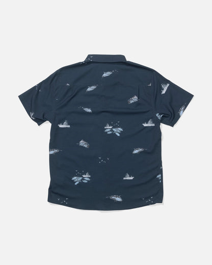 Salty Crew Breezer Shirt- Midnight Navy