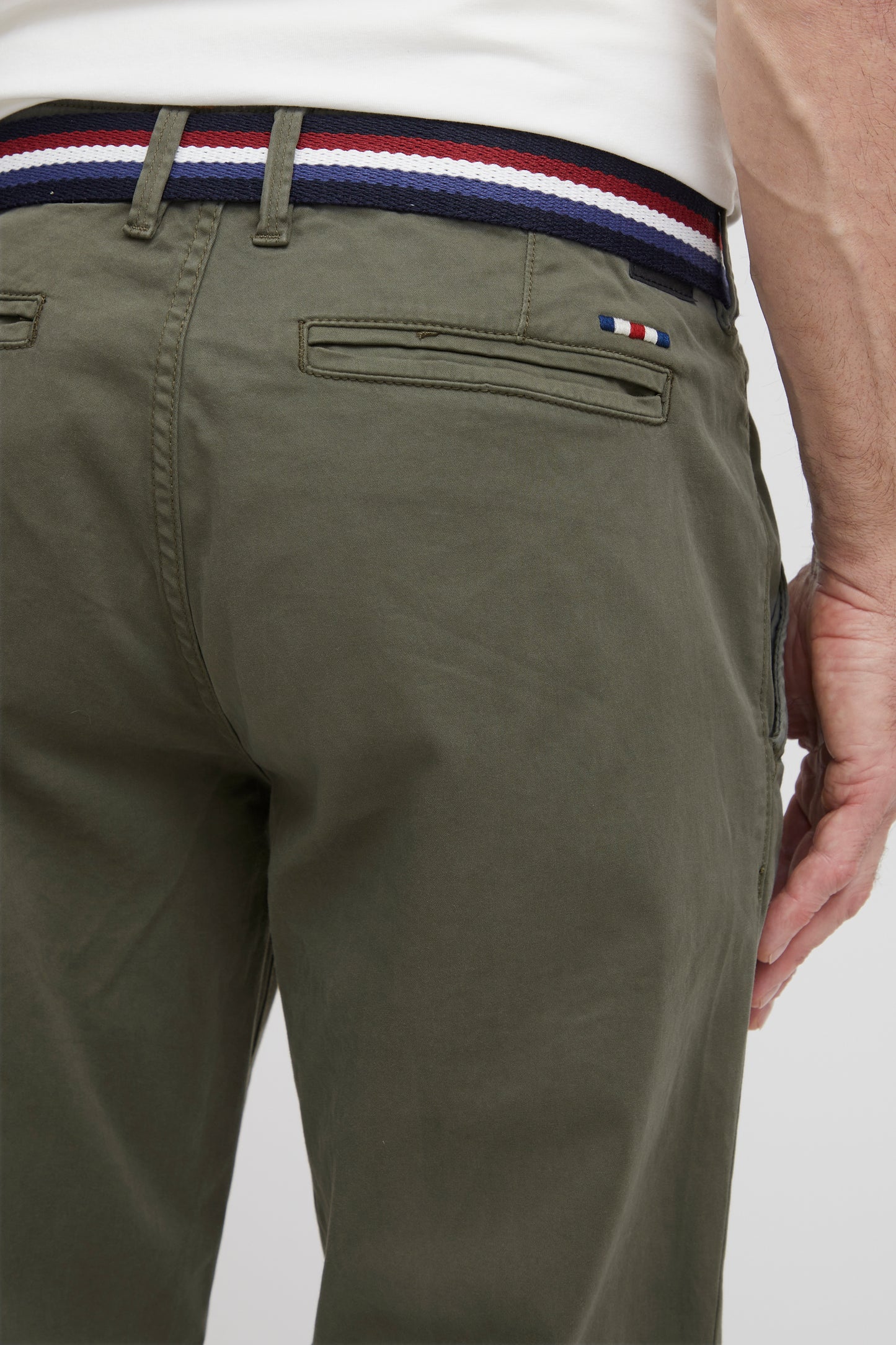 FQ1924 Charls Casual Chinos - Dusty Olive