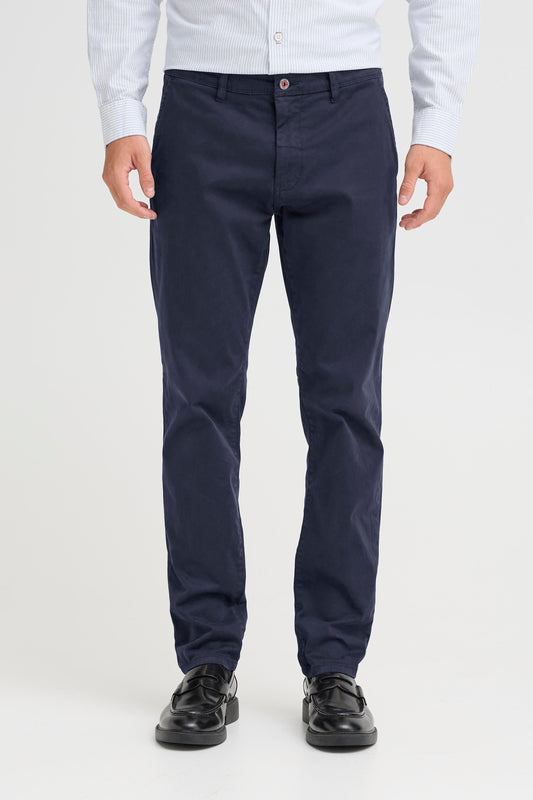 FQ1924 Charls Casual Chinos - Navy Blazer