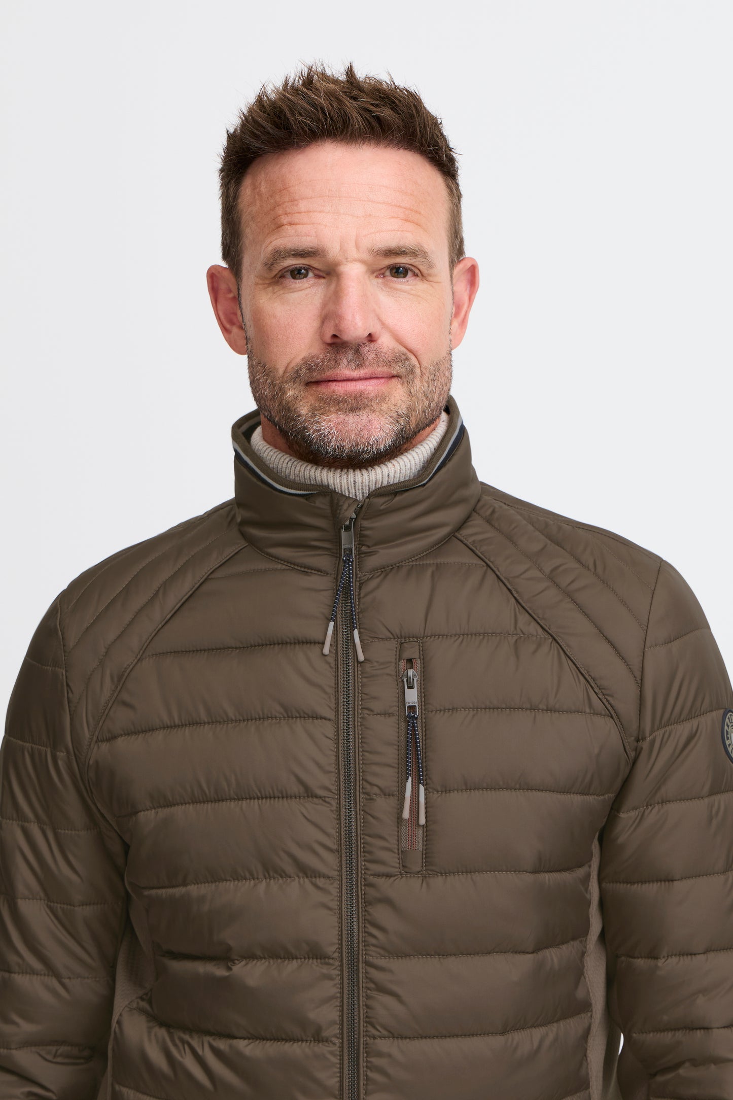 FQ1924 Jacob Quilted Jacket - Major Brown
