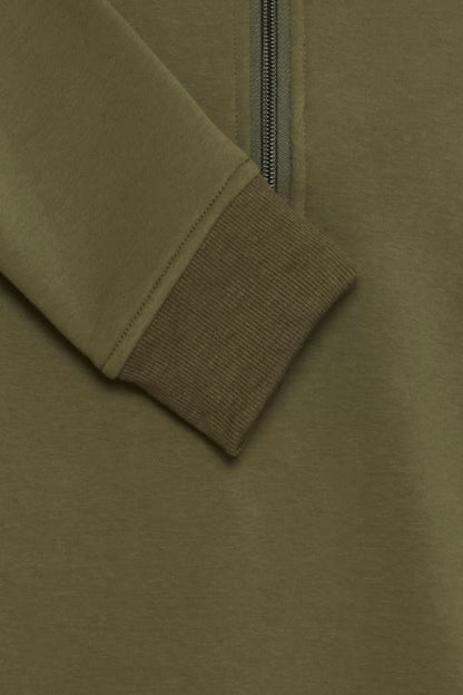FQ1924 William Half Zip Sweater - Forest Night