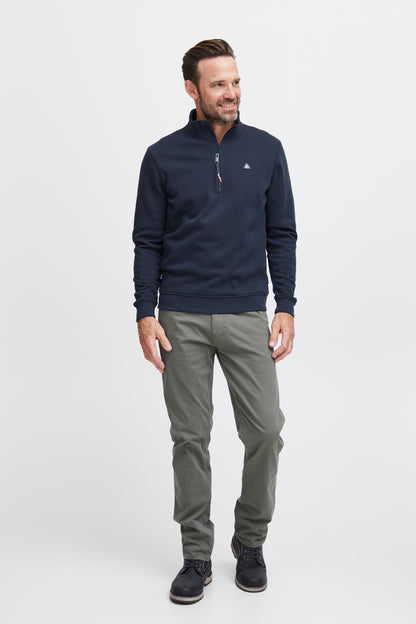 FQ1924 William Half Zip Sweater - Salute