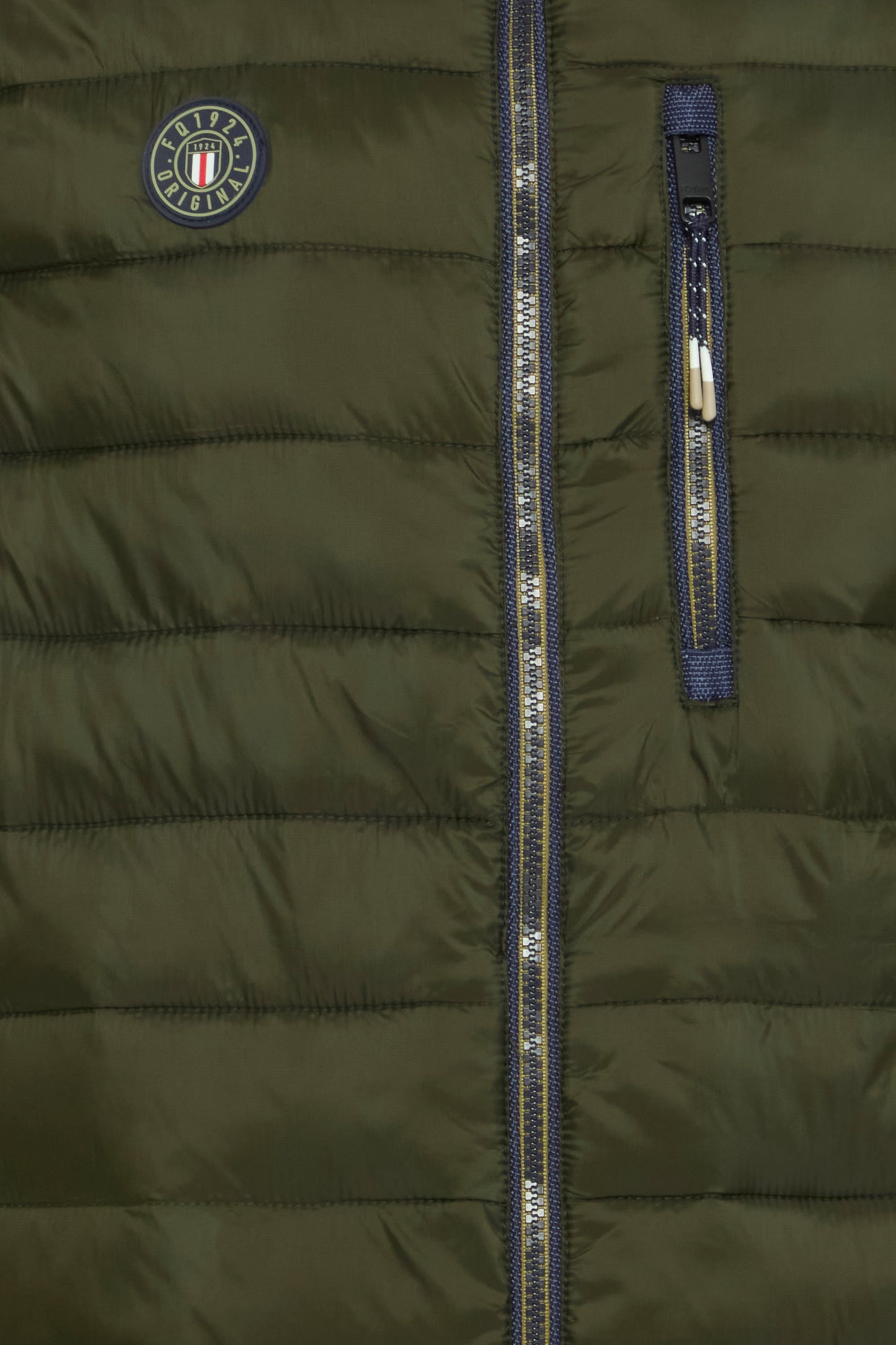 FQ1924 Fred Padded Gilet - Forest Night