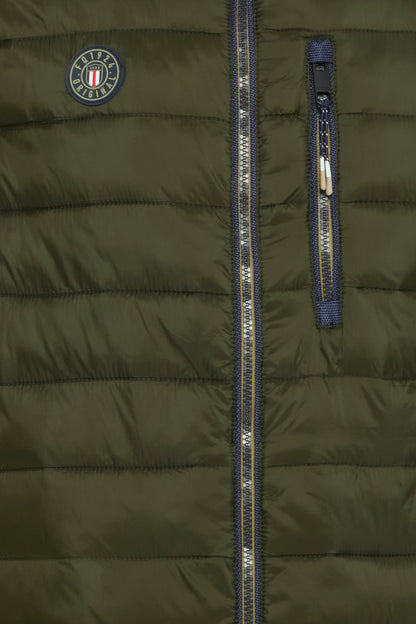 FQ1924 Fred Padded Gilet - Forest Night