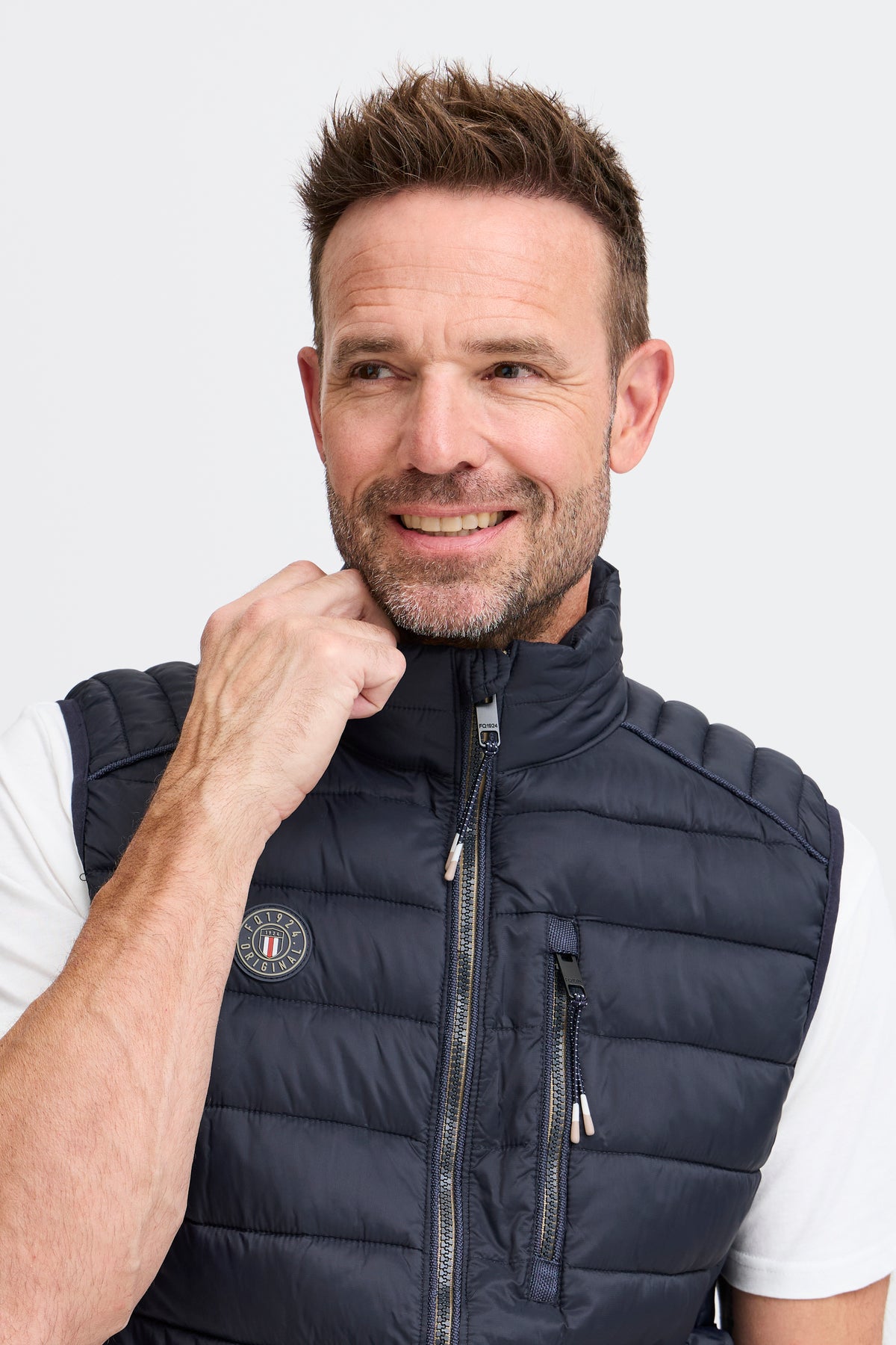 FQ1924 Fred Padded Gilet - Salute