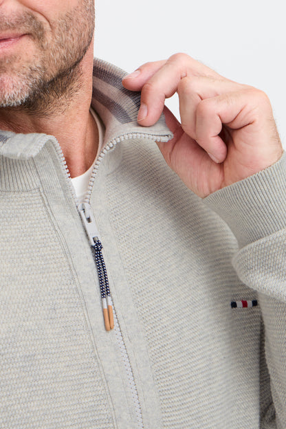 FQ1924 Killian Cardigan - Stone
