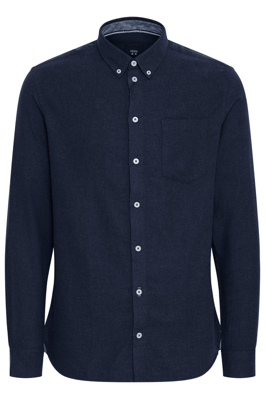FQ1942 Brome Melange Brushed Shirt - Salute