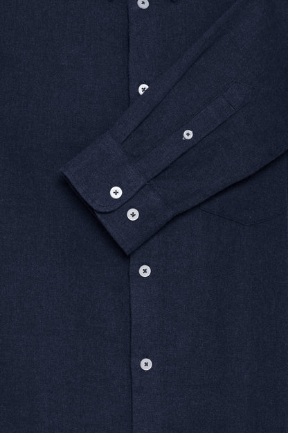 FQ1942 Brome Melange Brushed Shirt - Salute